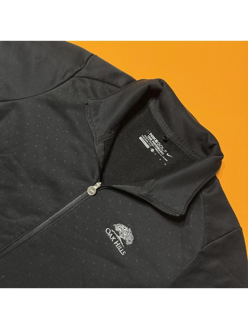Nike Golf Tour Performance Therma Fit Black Polka Dot jacket 483705 010‎ Women